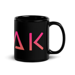 Black Glossy Mug