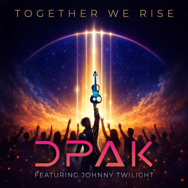 DPAK feat Johnny Twilight - Together We Rise - COVER ART